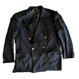 Loro Piana Mens 110s Jacket Hartwood Black
